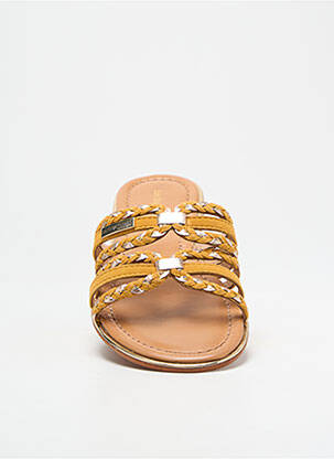 Sandales/nu pieds jaune LES TROPEZIENNES PAR M.BELARBI femme