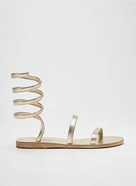 Sandales/nu pieds argent ANCIENT GREEK SANDALS femme