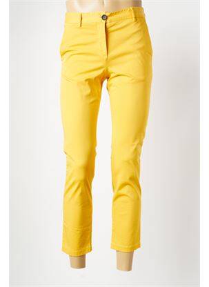 Pantacourt jaune PAUL SMITH femme