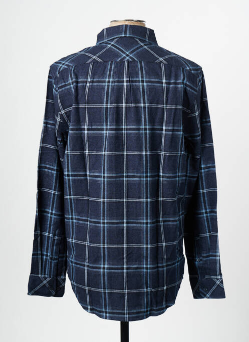 Chemise manches longues bleu SAMSOE & SAMSOE pour homme