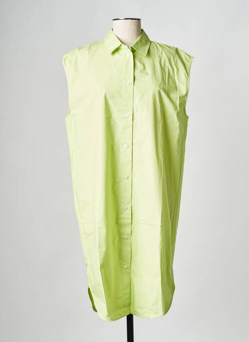 Robe courte vert SAMSOE & SAMSOE pour femme