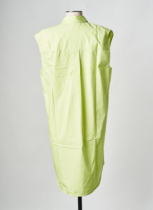 Robe courte vert SAMSOE & SAMSOE pour femme