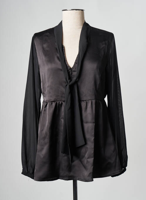 Chemisier maternité noir MAMALICIOUS pour femme