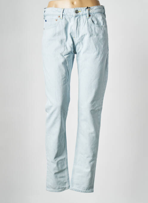 Jeans coupe droite bleu SCOTCH & SODA pour homme