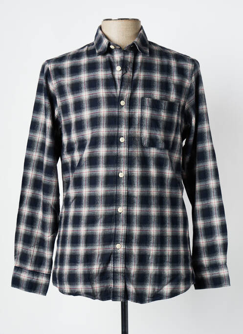 Chemise manches longues bleu SELECTED pour homme