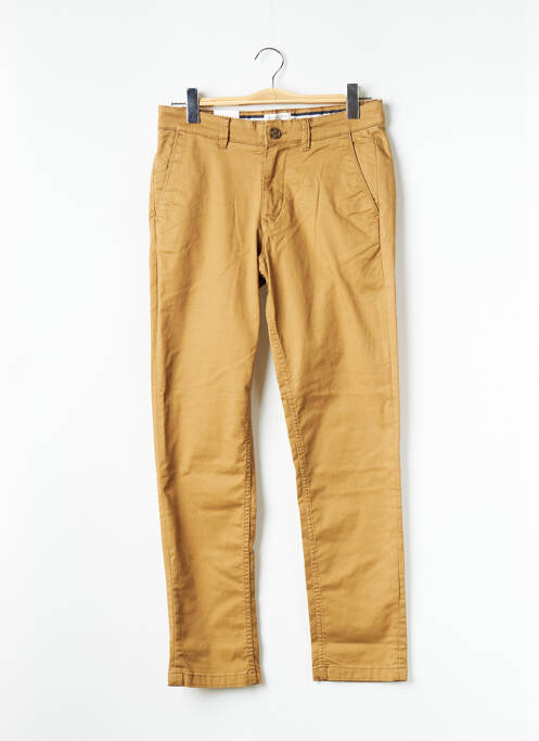 Pantalon chino beige SELECTED pour homme