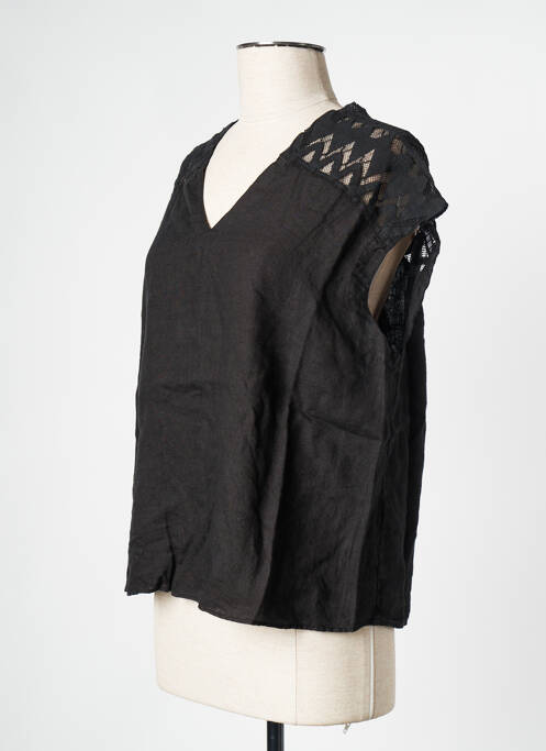 Top noir POMANDERE femme