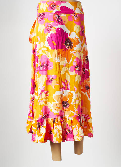 Jupe longue jaune Y.A.S femme