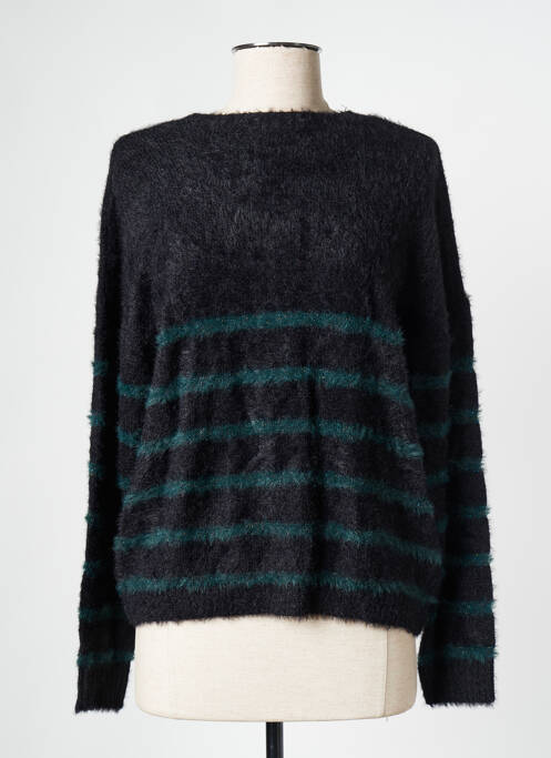 Gilet manches longues noir PIECES pour femme