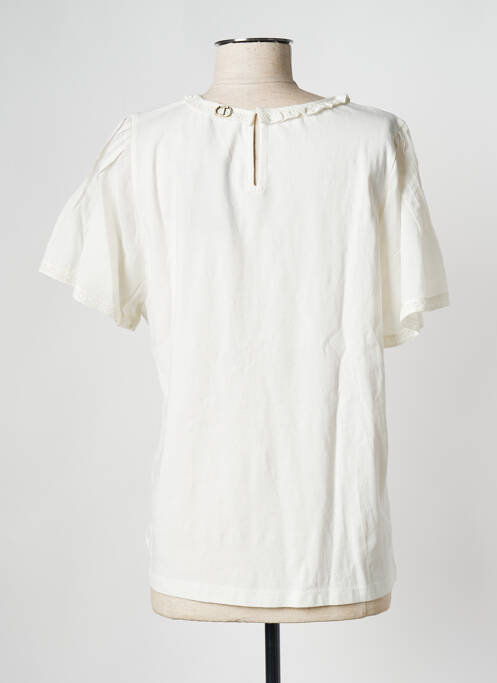 Top blanc TWINSET pour femme