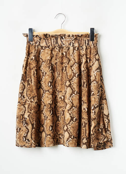 Jupe courte marron VILA femme
