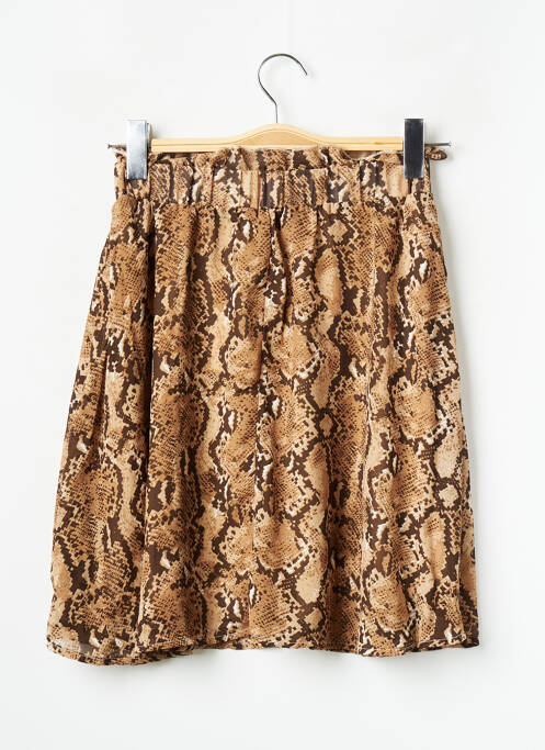 Jupe courte marron VILA femme
