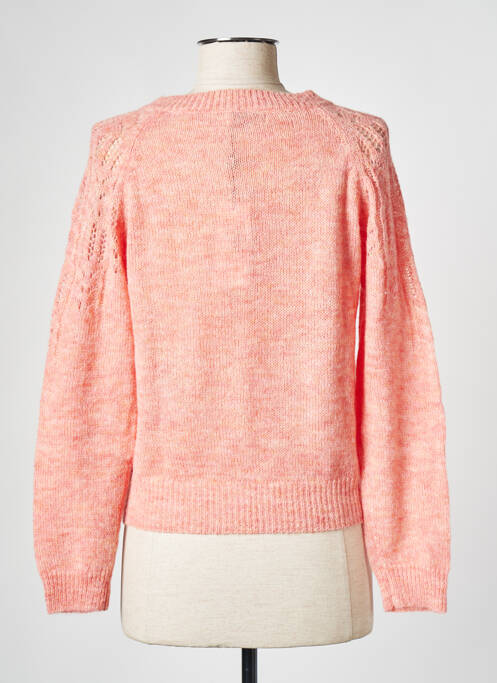 Gilet manches longues rose MOLLY BRACKEN pour femme