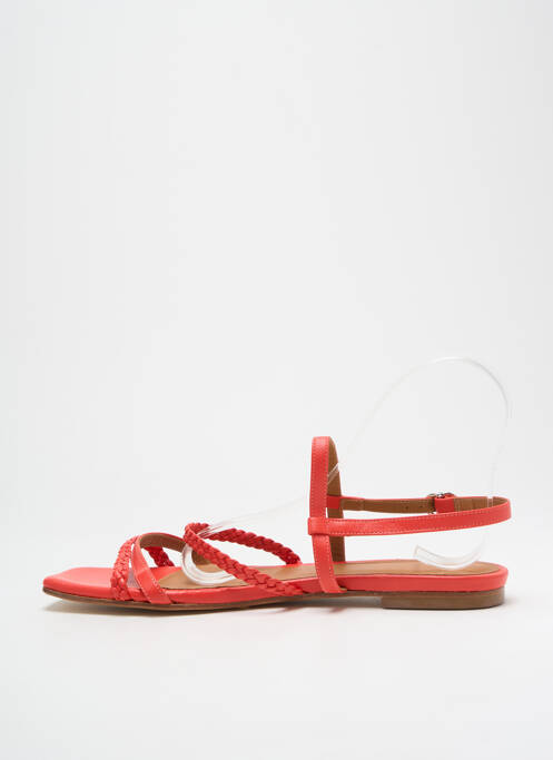 Sandales/Nu pieds rose ANAKI pour femme