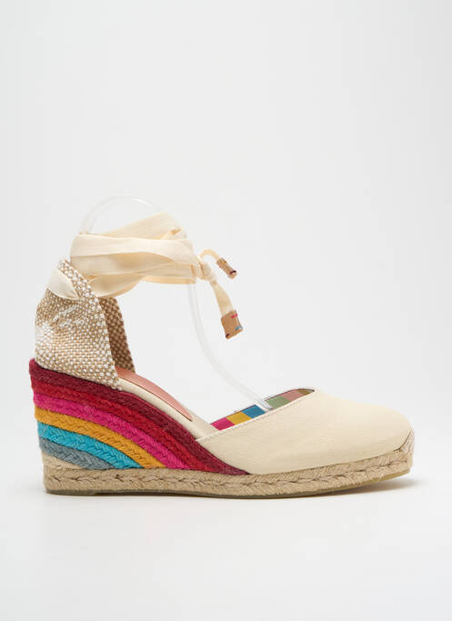 Espadrilles beige CASTANER pour femme