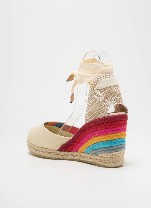 Espadrilles beige CASTANER pour femme