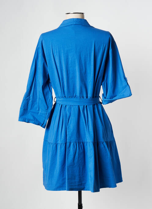Robe courte bleu PLEASE femme