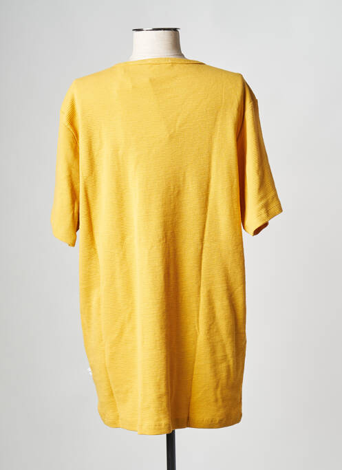 T-shirt orange KNOWLEDGE COTTON APPAREL pour homme