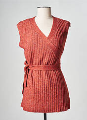 Pull maternité marron MAMALICIOUS pour femme seconde vue