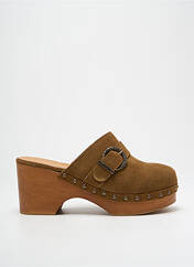 Mules/Sabots marron RIVECOUR pour femme seconde vue