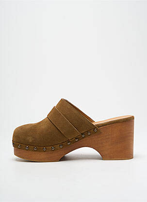 Mules/sabots marron RIVECOUR femme