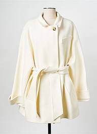 Manteau long blanc MARGAUX LONNBERG femme