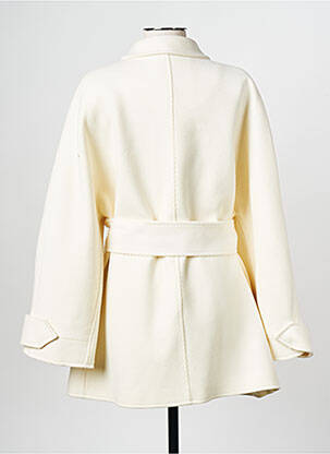 Manteau long blanc MARGAUX LONNBERG femme