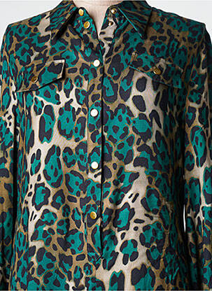 Robe longue vert PINKO femme