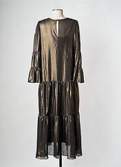 Robe mi-longue or KARL LAGERFELD pour femme seconde vue