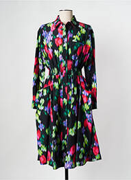 Robe mi-longue noir KENZO femme