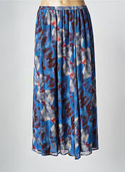 Jupe mi-longue bleu MOMONI pour femme seconde vue