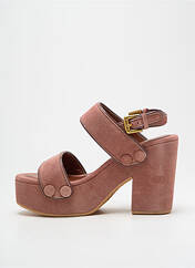 Sandales/Nu pieds rose SEE BY CHLOÉ pour femme seconde vue