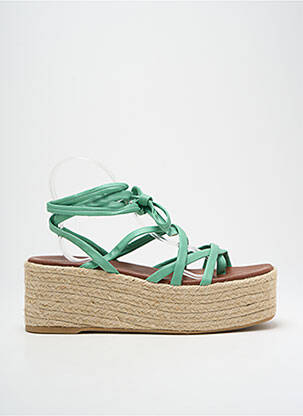 Sandales/Nu pieds vert ALOHAS pour femme