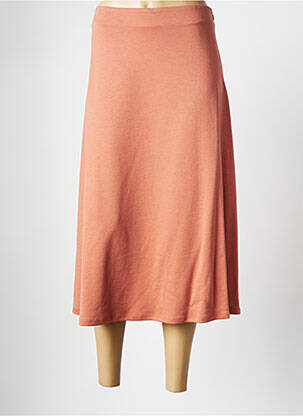 Jupe mi-longue orange MAX MARA pour femme