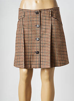 Jupe courte marron MAX&CO. pour femme