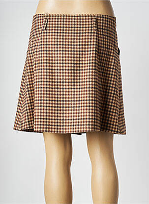 Jupe courte marron MAX&CO. femme