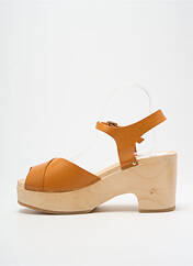 Sandales/Nu pieds orange SABOTS YOUYOU pour femme seconde vue