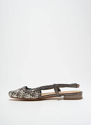 Sandales/nu pieds argent WANDER femme
