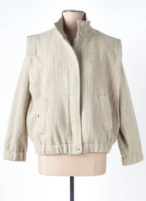 Manteau court bleu BELLEROSE pour femme