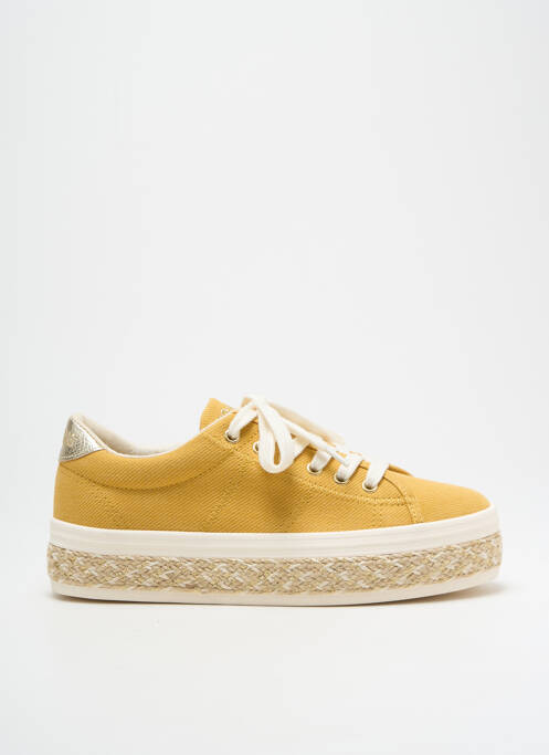 Baskets jaune NO NAME pour femme