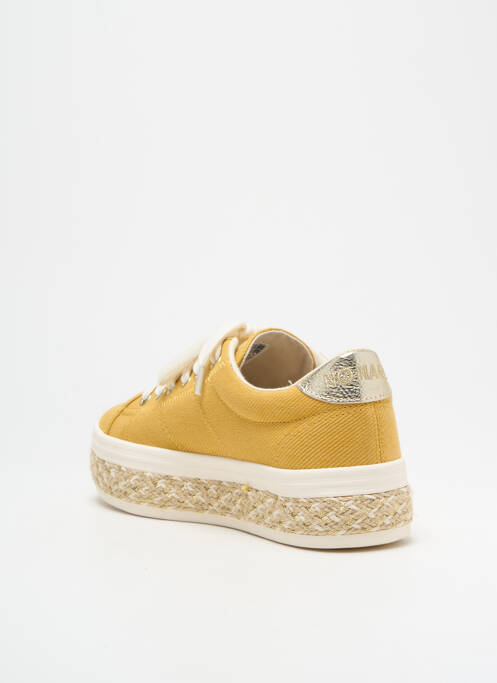 Baskets jaune NO NAME femme