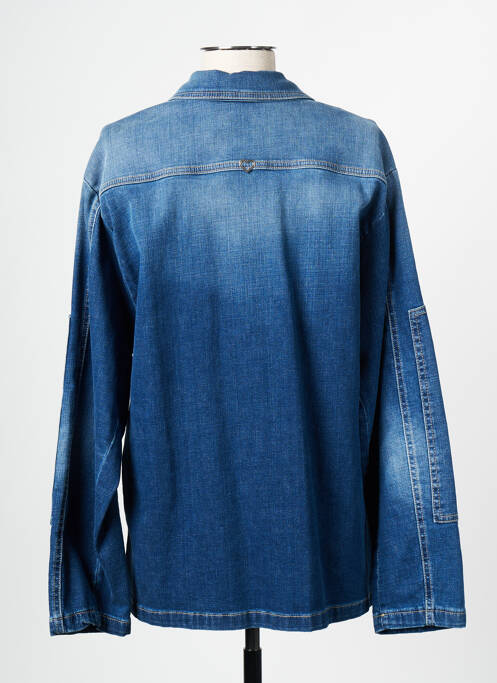 Blouson bleu PLEASE pour femme