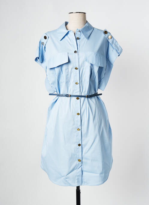 Robe courte bleu IMPERIAL pour femme
