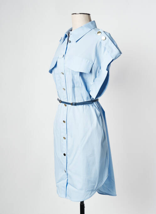 Robe courte bleu IMPERIAL pour femme