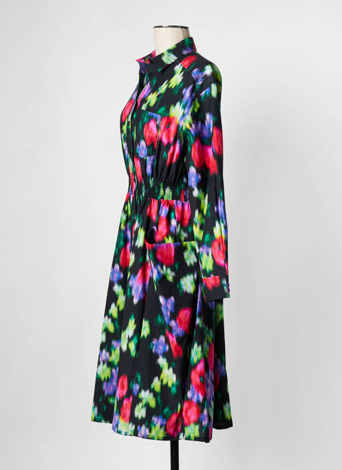 Robe mi-longue noir KENZO femme