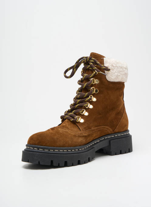 Bottines/Boots marron ANAKI femme