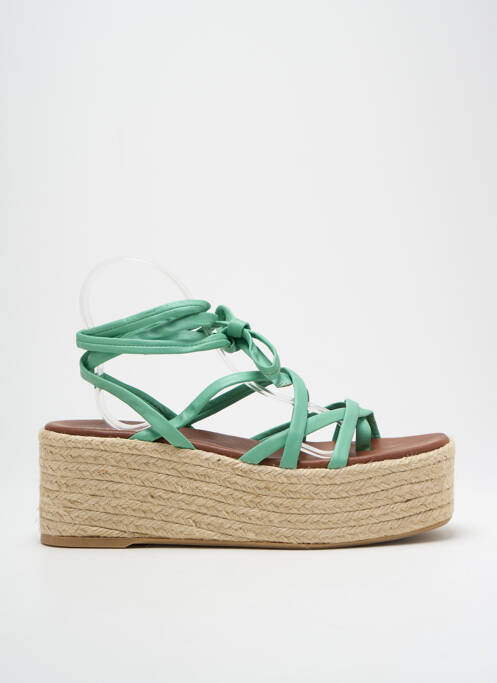 Sandales/Nu pieds vert ALOHAS pour femme