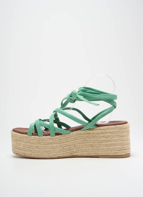 Sandales/Nu pieds vert ALOHAS pour femme