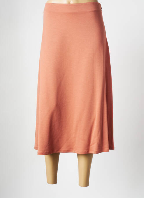 Jupe mi-longue orange MAX MARA pour femme