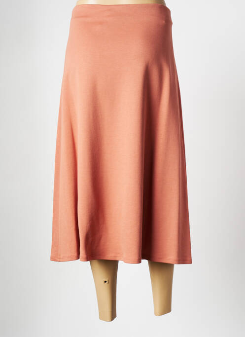 Jupe mi-longue orange MAX MARA pour femme